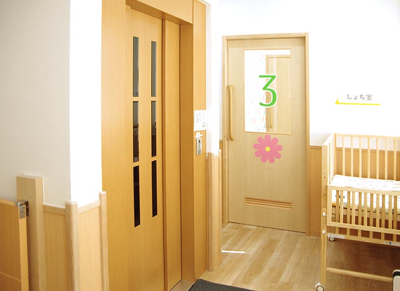 クリニック専用エレベーター